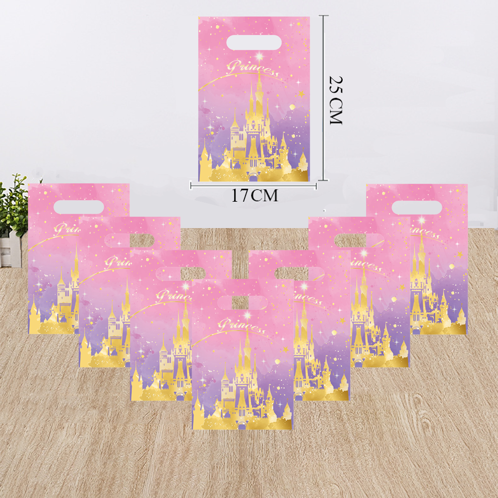 Baby Food Plan - Pink Castle Gift Bags Birthday Decor