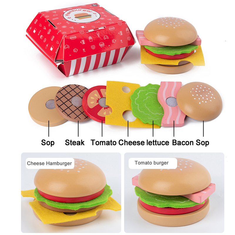 Baby toy Kitchen toys Burger S – обзор и цена Baby Food Quantity