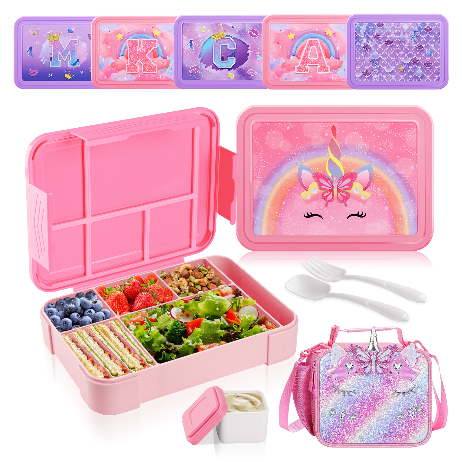 Children‘s Lunch Box Unicorn B – обзор и цена Baby Food Container