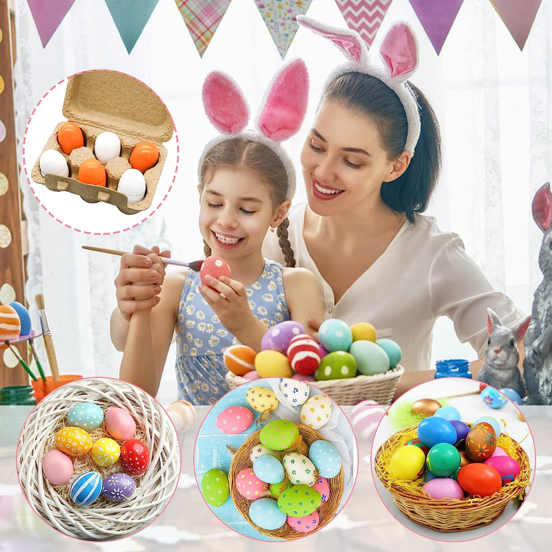 6pcs Wooden Eggs Toy Egg Kitch – обзор и цена Baby Food Quantity
