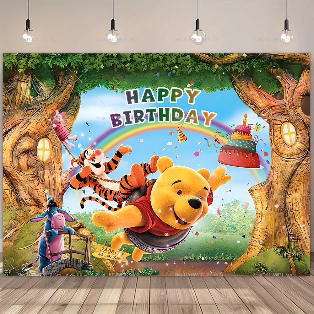 Disney Winnie the Pooh Backdro – обзор и цена Baby Food Plan