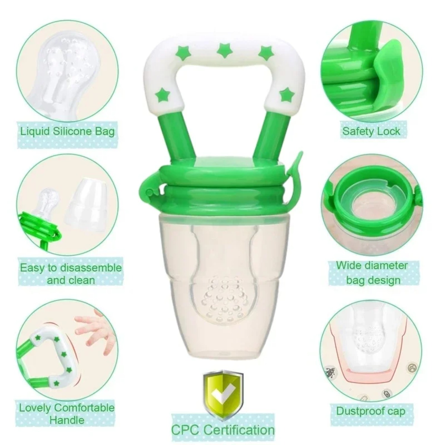 Baby Fruit Food Feeder/pacifie – обзор и цена Baby Food Product