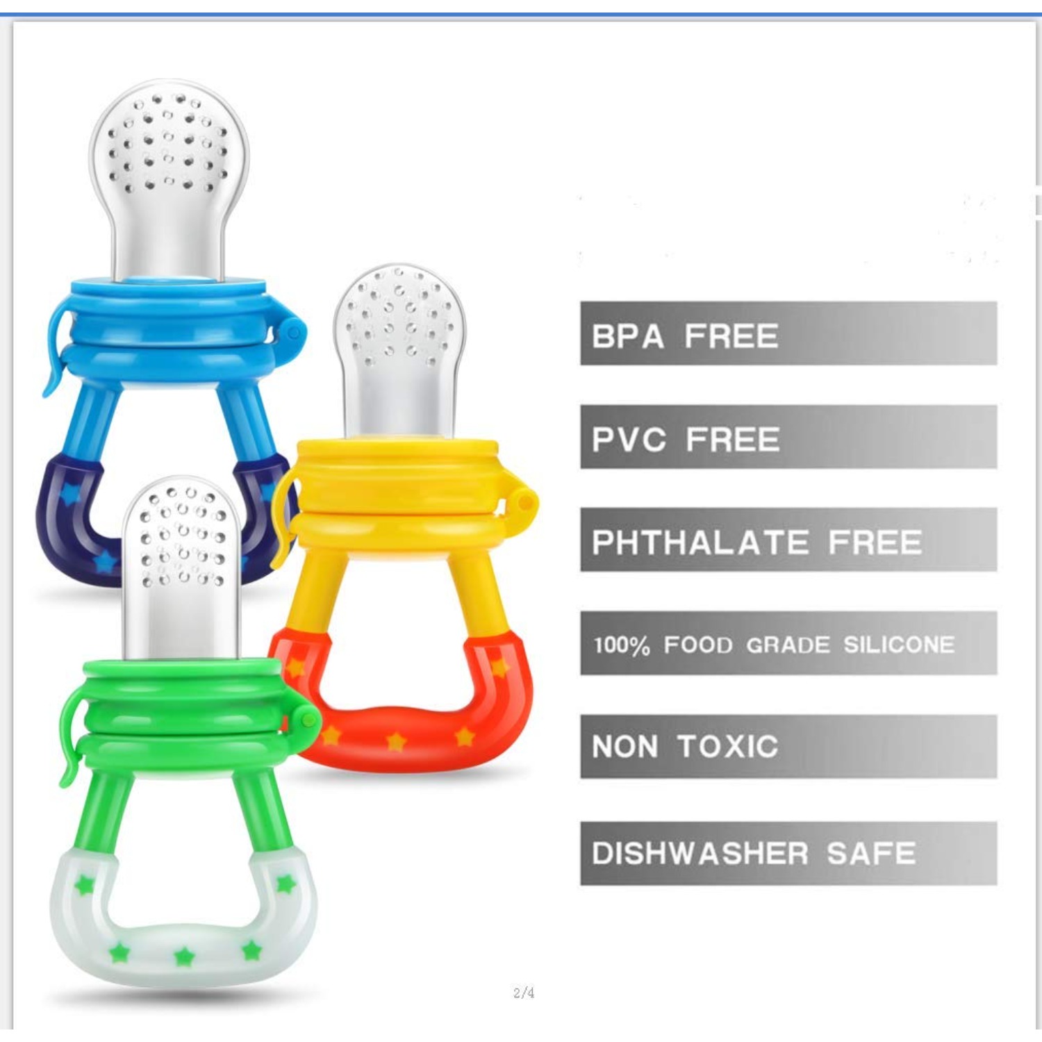 Baby Fruit Food Feeder/pacifie – обзор и цена Baby Food Product