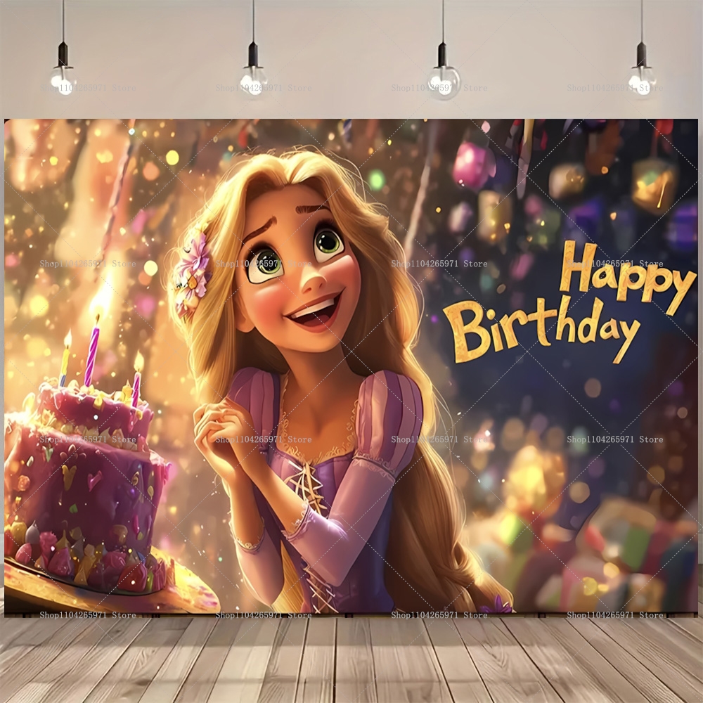 Cartoon Tangled Rapunzel Backd – обзор и цена Baby Food Plan