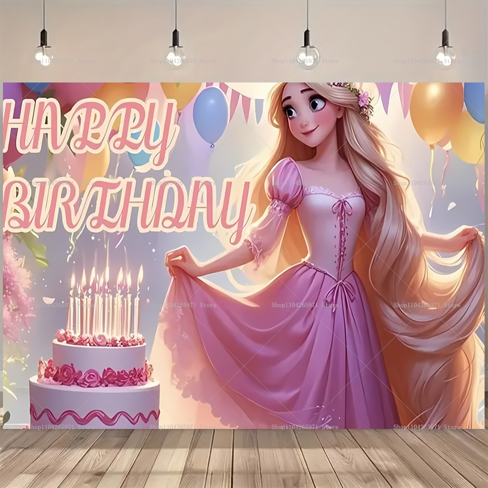 Cartoon Tangled Rapunzel Backd – обзор и цена Baby Food Plan