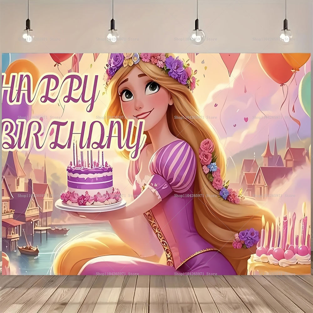 Cartoon Tangled Rapunzel Backd – обзор и цена Baby Food Plan