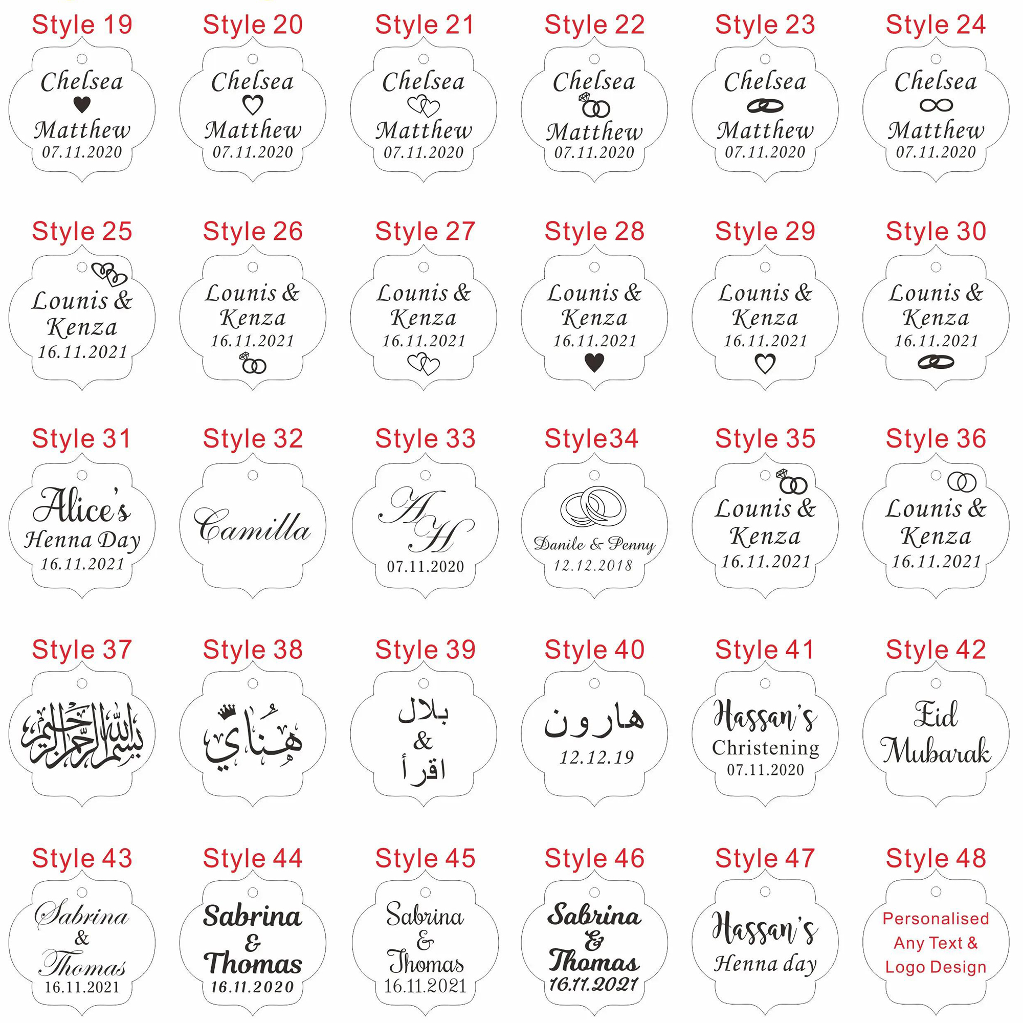 20/50/100Pcs Custom Wedding Pa – обзор и цена Baby Food Plan