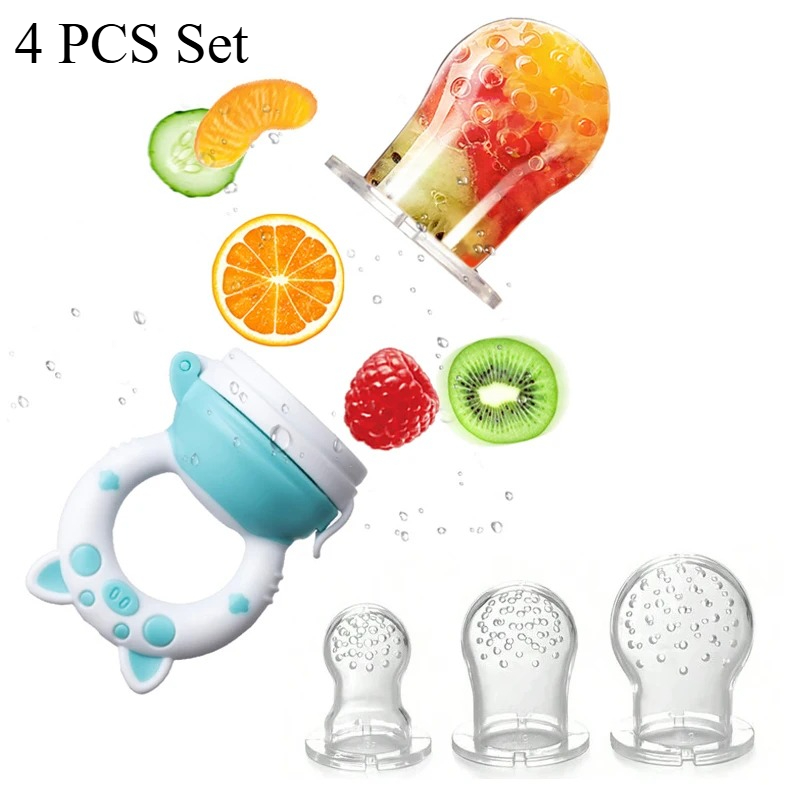 4pcs/set Silicone Fruit & Vege – обзор и цена Baby Food Product