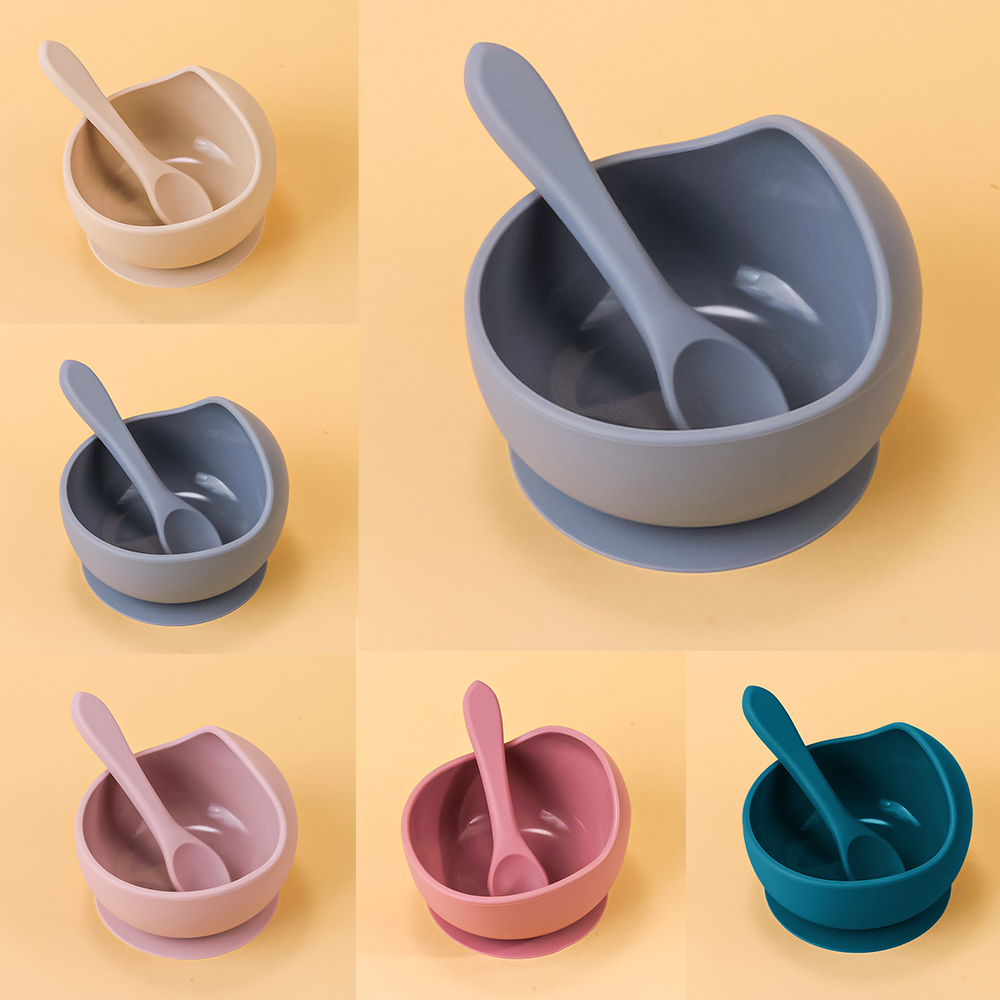2PC Silicone Sucker Bowl Feedi – обзор и цена Baby Food Quantity