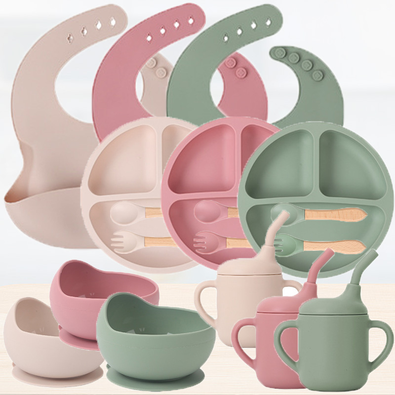 Children's silicone tableware  – обзор и цена Baby Food Product
