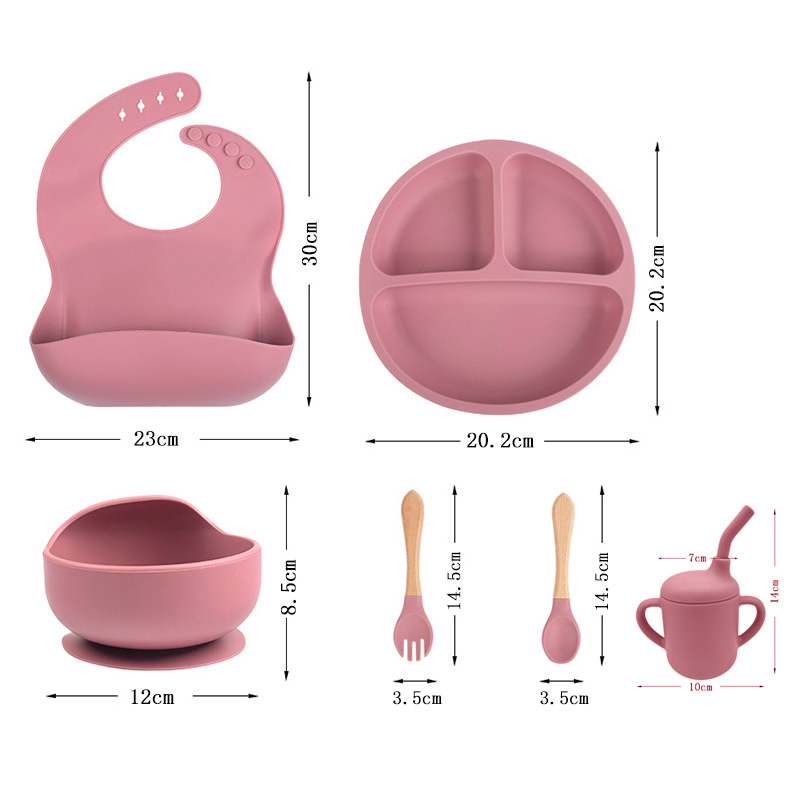 Children's silicone tableware  – обзор и цена Baby Food Product