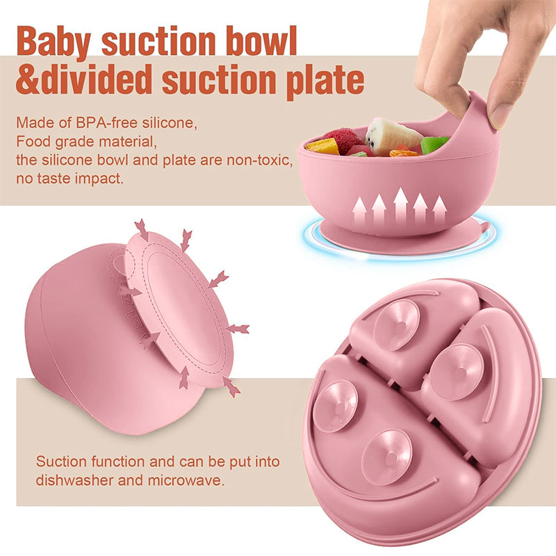 Children's silicone tableware  – обзор и цена Baby Food Product