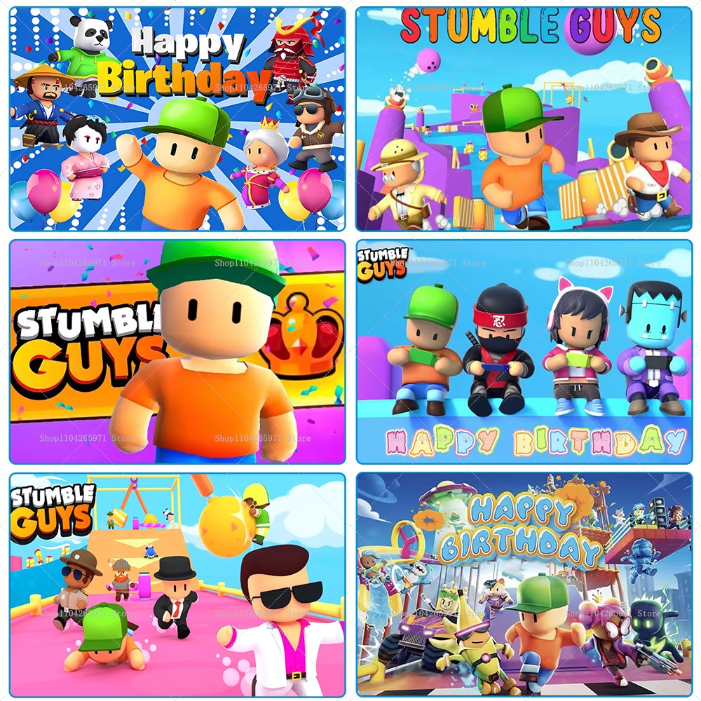 Stumble Guys Theme Birthday Pa – обзор и цена Baby Food Plan