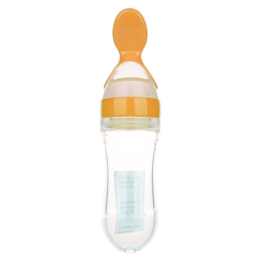 Baby Rice Bottle Silicone Feed – обзор и цена Baby Food Yellow