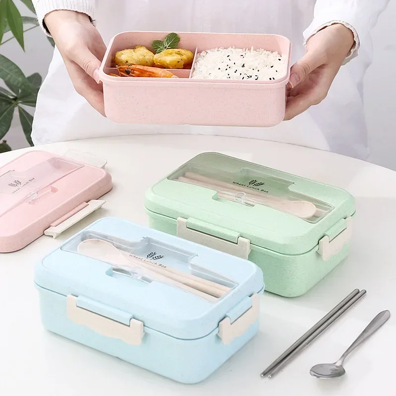 Microwave Lunch Box Wheat Stra – обзор и цена Baby Food Container