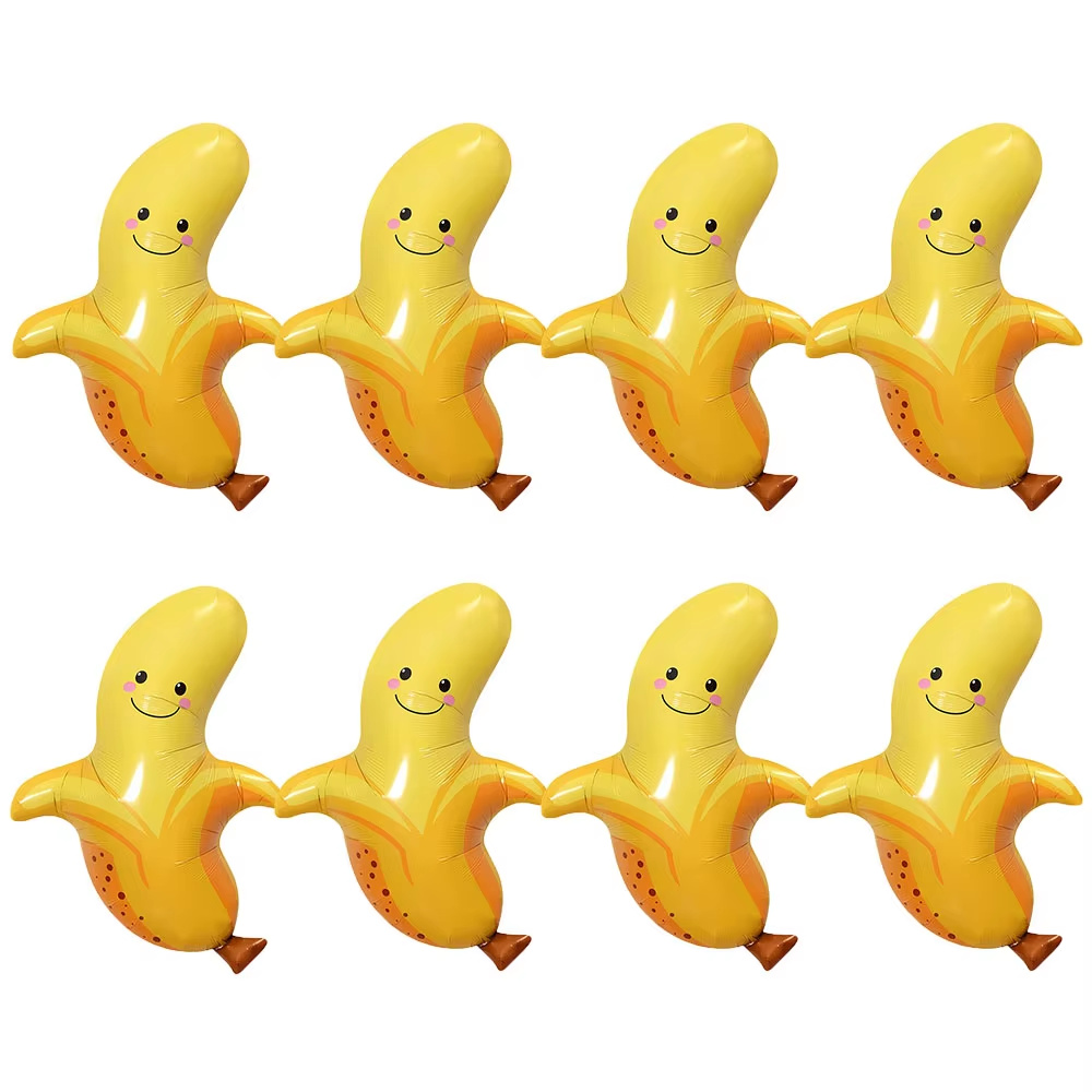 8Pcs Yellow Banana Balloons Cu – обзор и цена Baby Food Yellow