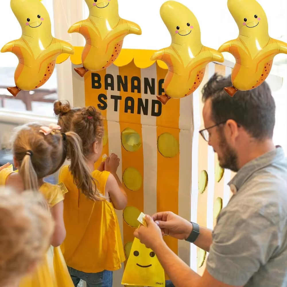 8Pcs Yellow Banana Balloons Cu – обзор и цена Baby Food Yellow