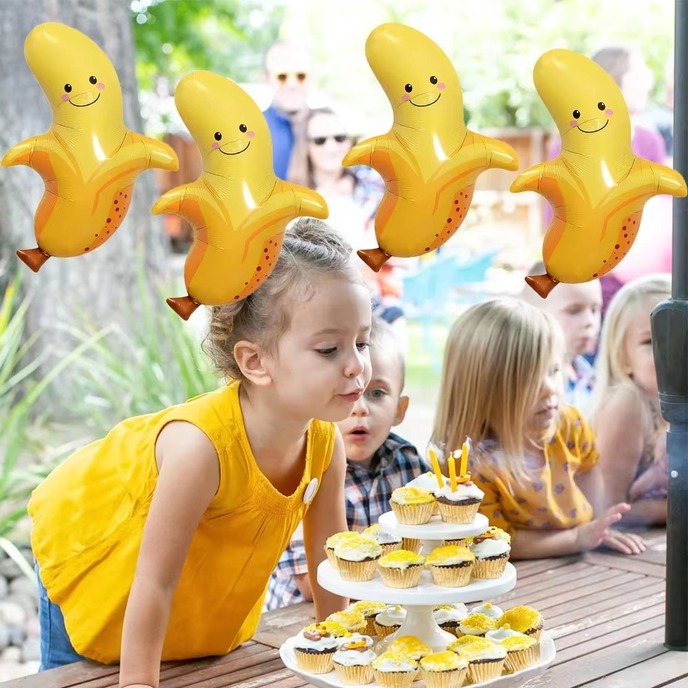 8Pcs Yellow Banana Balloons Cu – обзор и цена Baby Food Yellow