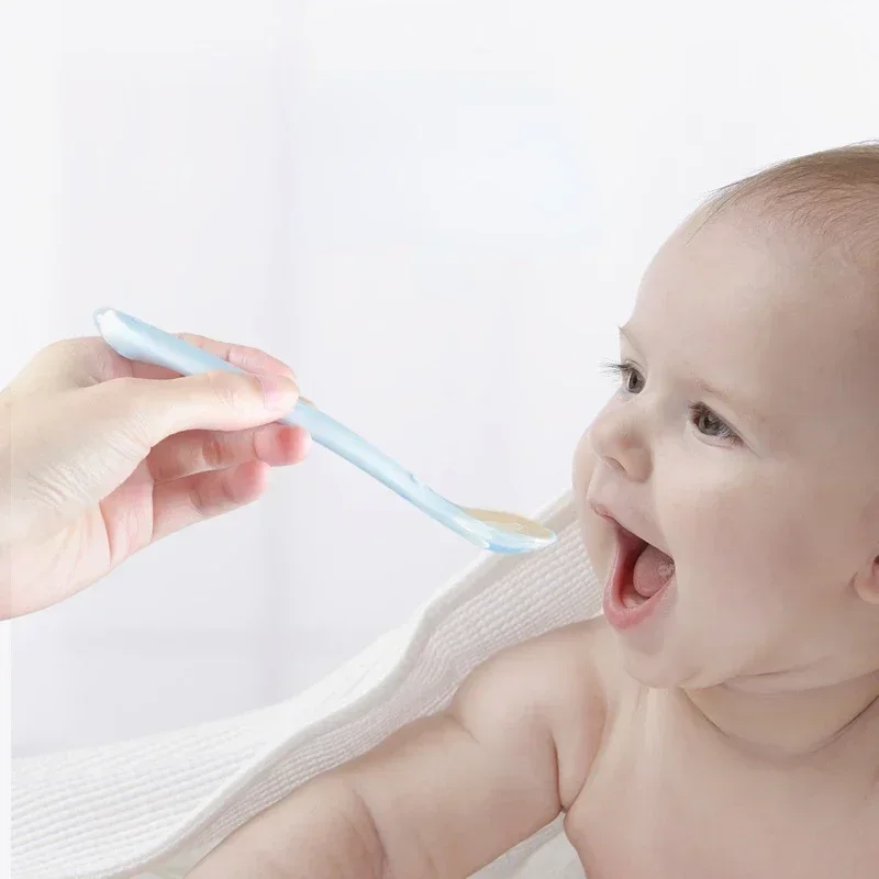 Soft Silicone Baby Spoon Toddl – обзор и цена Baby Food Quantity