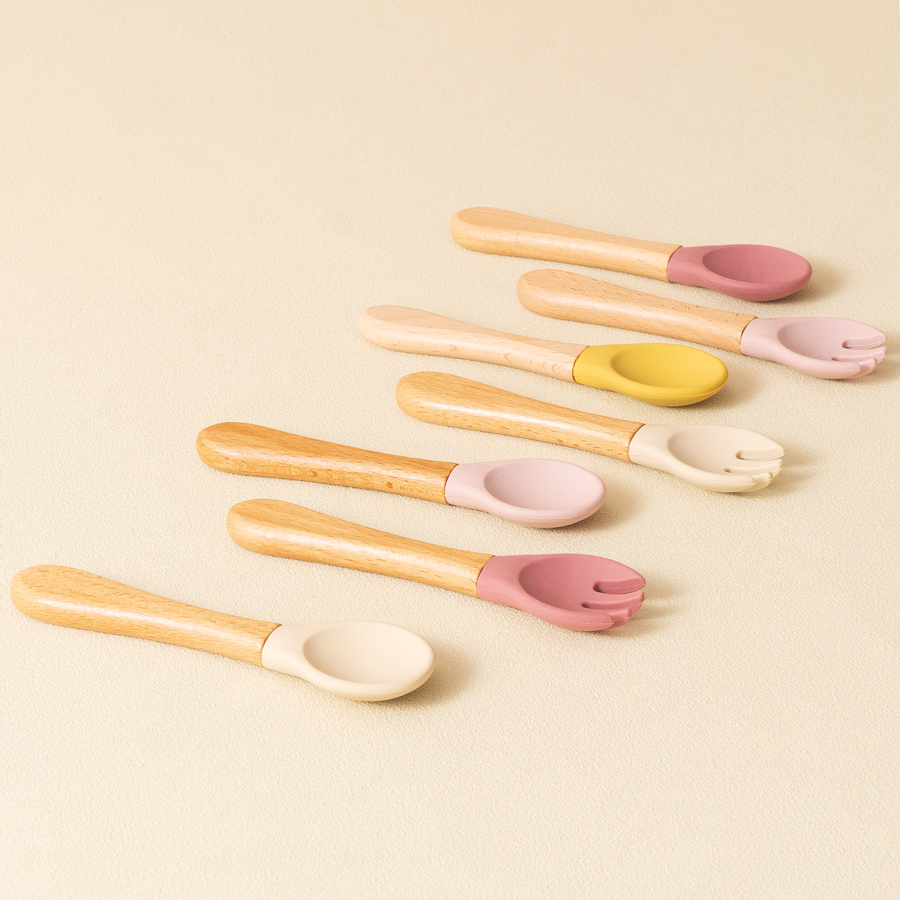 2PCS Baby Learning Spoons Uten – обзор и цена Baby Food Product