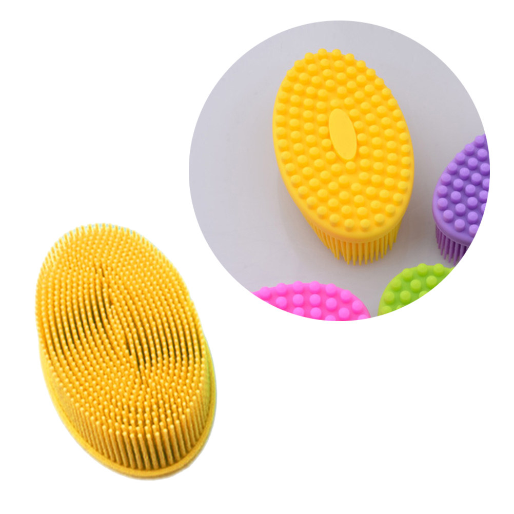 Baby Silicone Shower Brush Yel – обзор и цена Baby Food Yellow