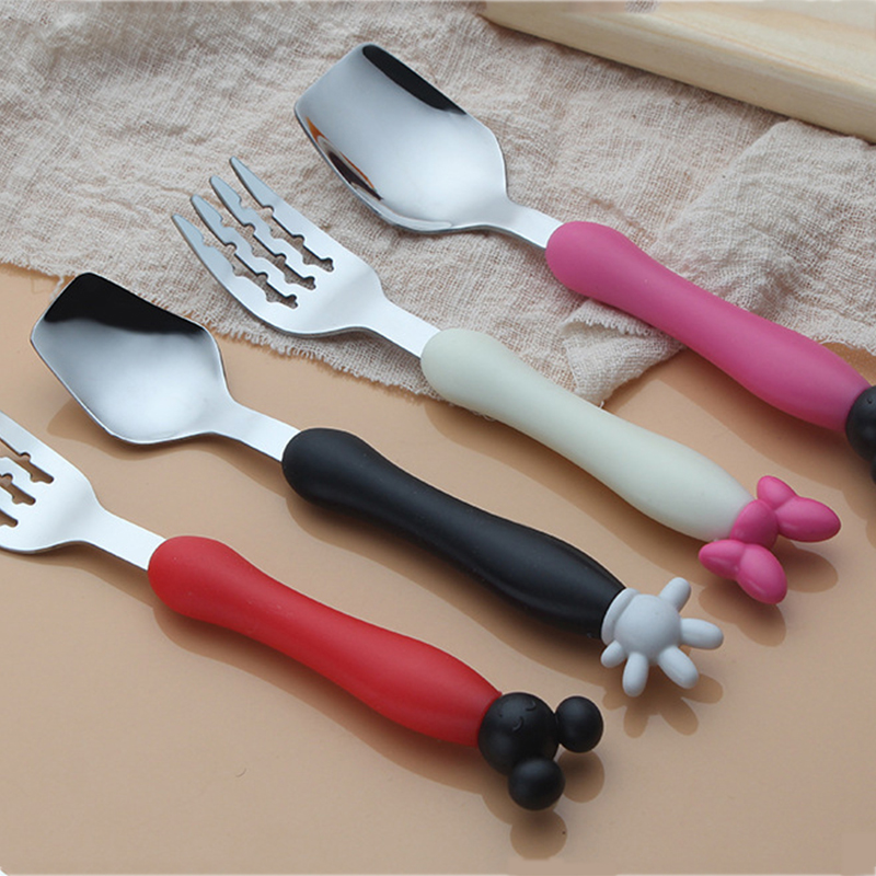 Cartoon Mickey Children Spoon  – обзор и цена Baby Food Product
